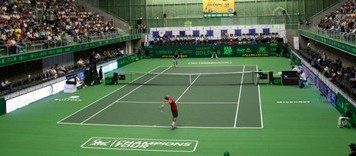 Seguros Bolívar Tennis Champions: Greg Rusedski sorprendió a Gastón Gaudio en primera jornada sguros bolivar